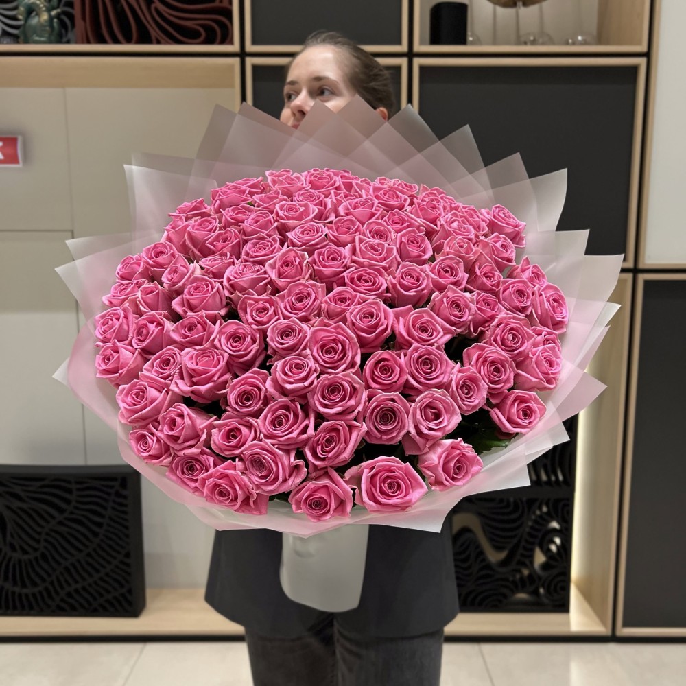 101 rose roses (50 sm)